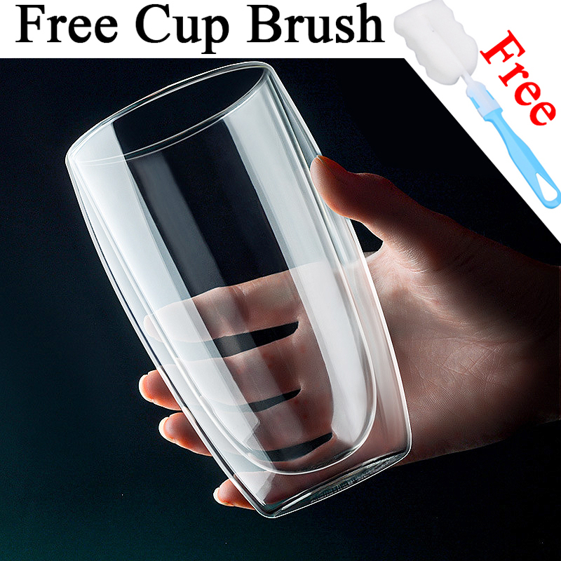 Coffee Tea Vodka - Transparent Glass Coffee Cup Milk Whiskey