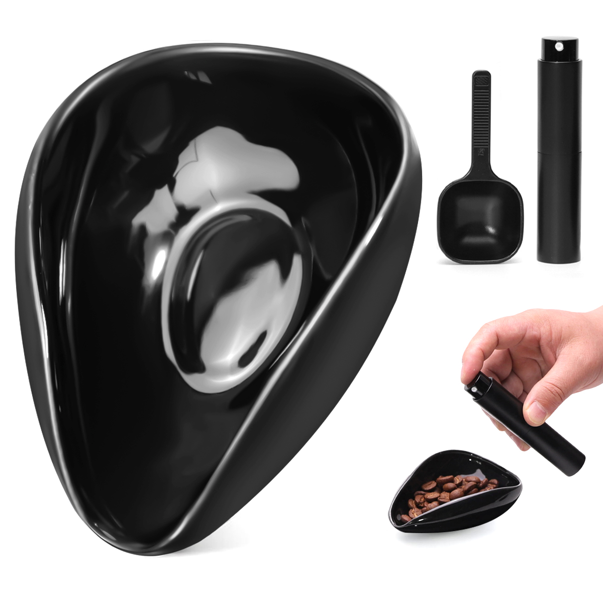Coffee Tea Pictures - Leeseph Coffee Bean Dosing Cup and