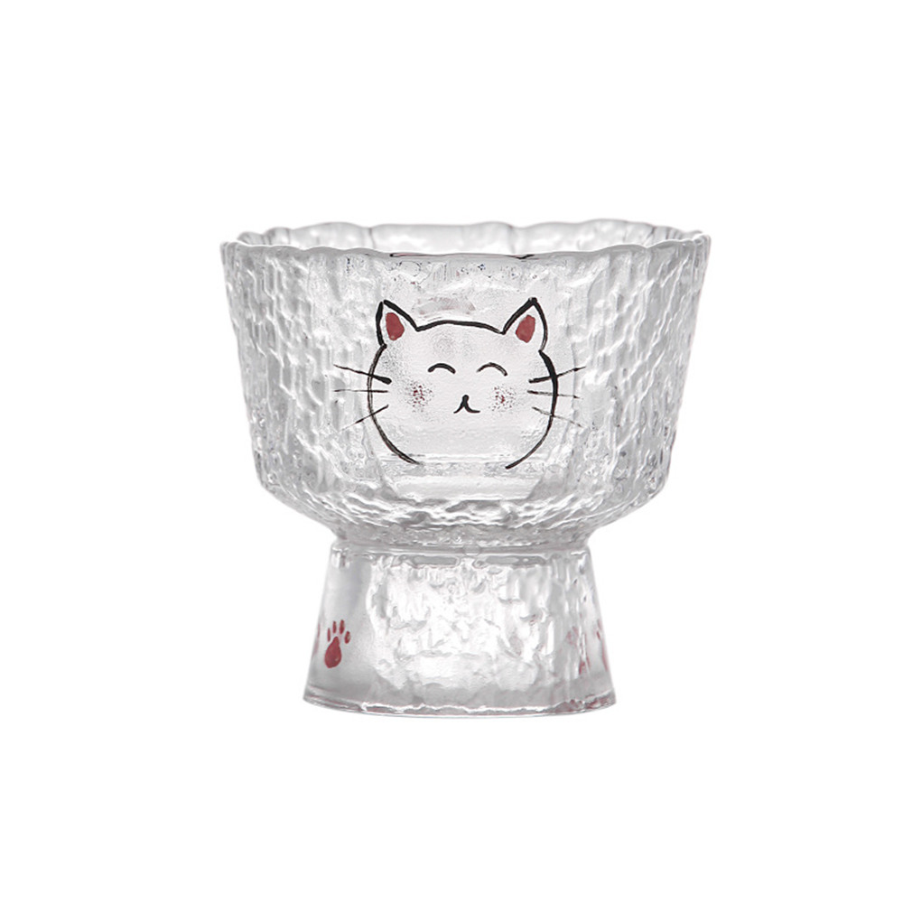 Coffee Tea Vodka - 150ML Cartoon Cute Cat Pattern Glass