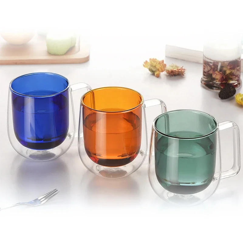 Coffee Tea Vodka - Whiskey Beer Glasses, Multi-color Wine Glass,
