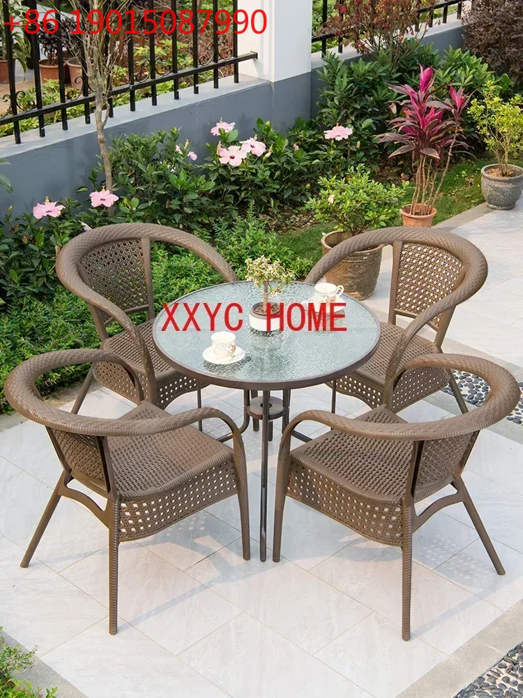 Coffee Tea Garden - Mojia Courtyard Outdoor Tea Table and