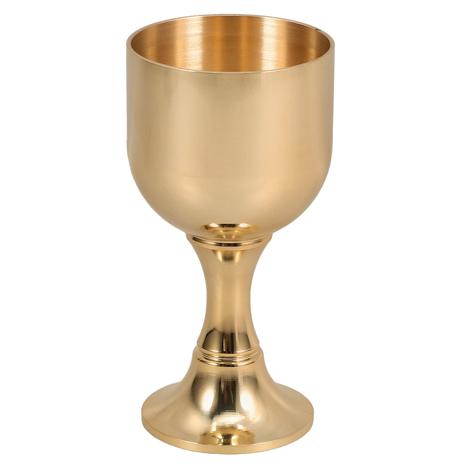 Coffee Tea Vodka - Retro Copper Wine Goblet Delicate Metal