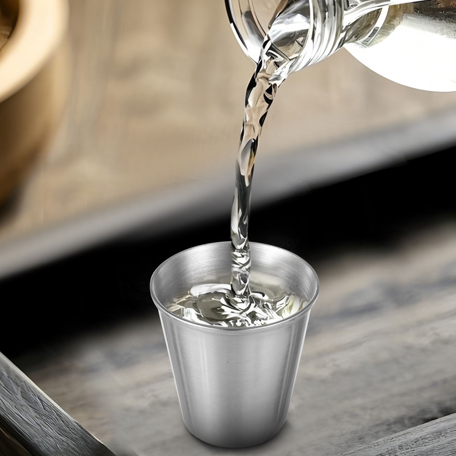 12Pcs Stainless Steel Shot Cup - огляд і ціна Coffee Tea Vodka