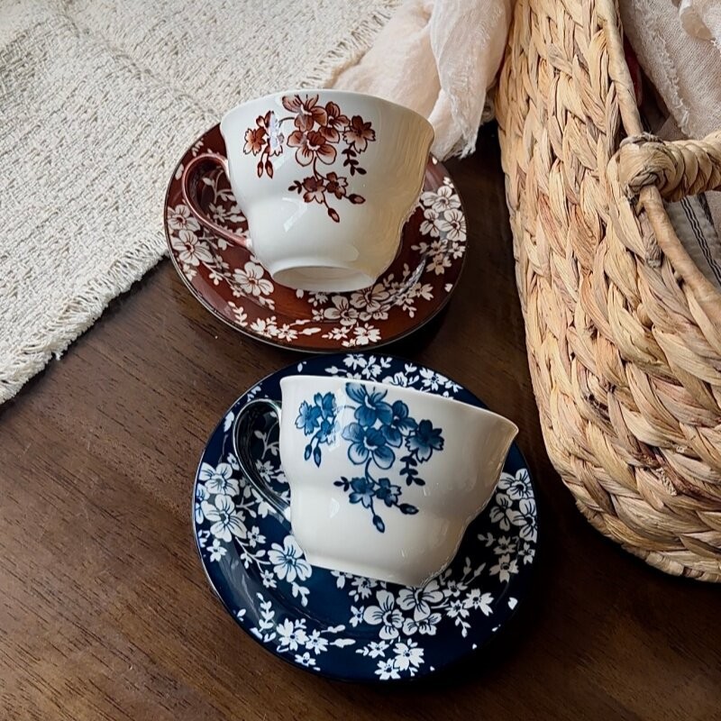 Vintage Coffee Cup Dish 2 Piec - огляд і ціна Tea Coffee Set Up