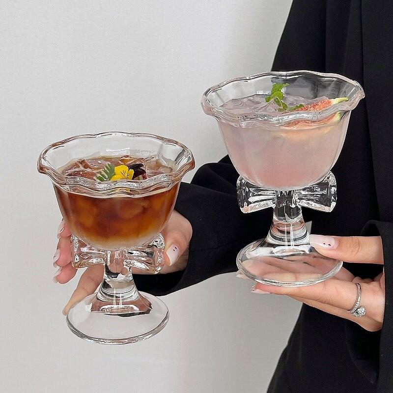 New Bow Glass Cute Water Cup C - огляд і ціна Water Tea And Coffee