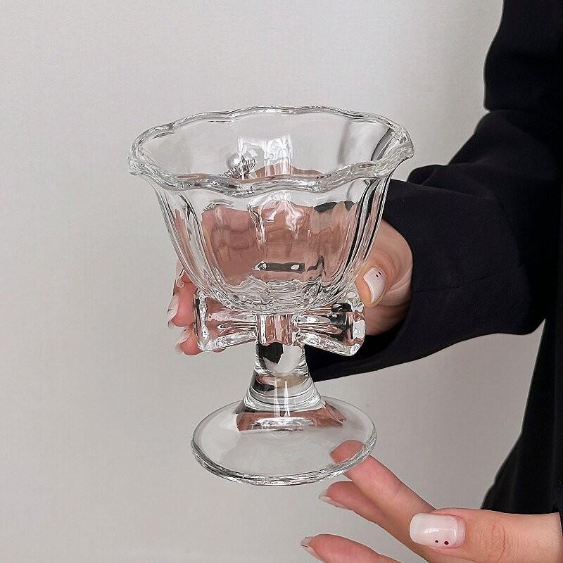 New Bow Glass Cute Water Cup C - огляд і ціна Water Tea And Coffee