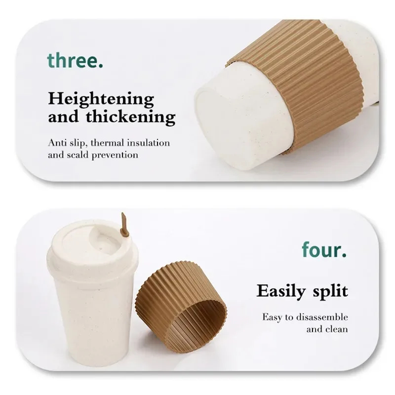 450ML Coffee Cups With Lids Wh - огляд і ціна Coffee Tea Pictures