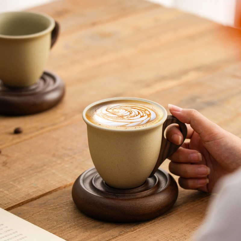 Creative Brown Ceramic and Woo - огляд і ціна Coffee Tea Garden