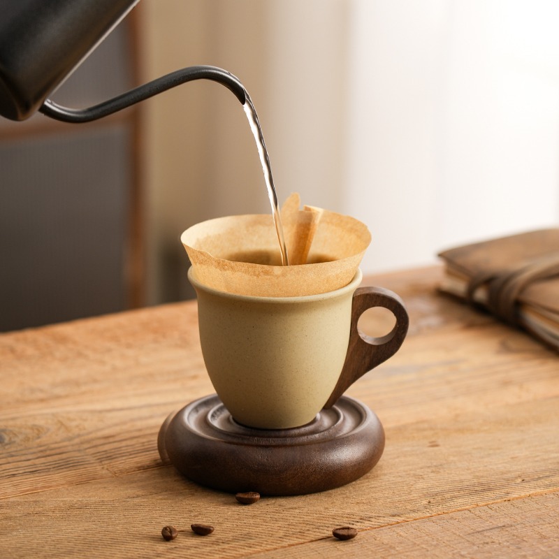 Creative Brown Ceramic and Woo - огляд і ціна Coffee Tea Garden