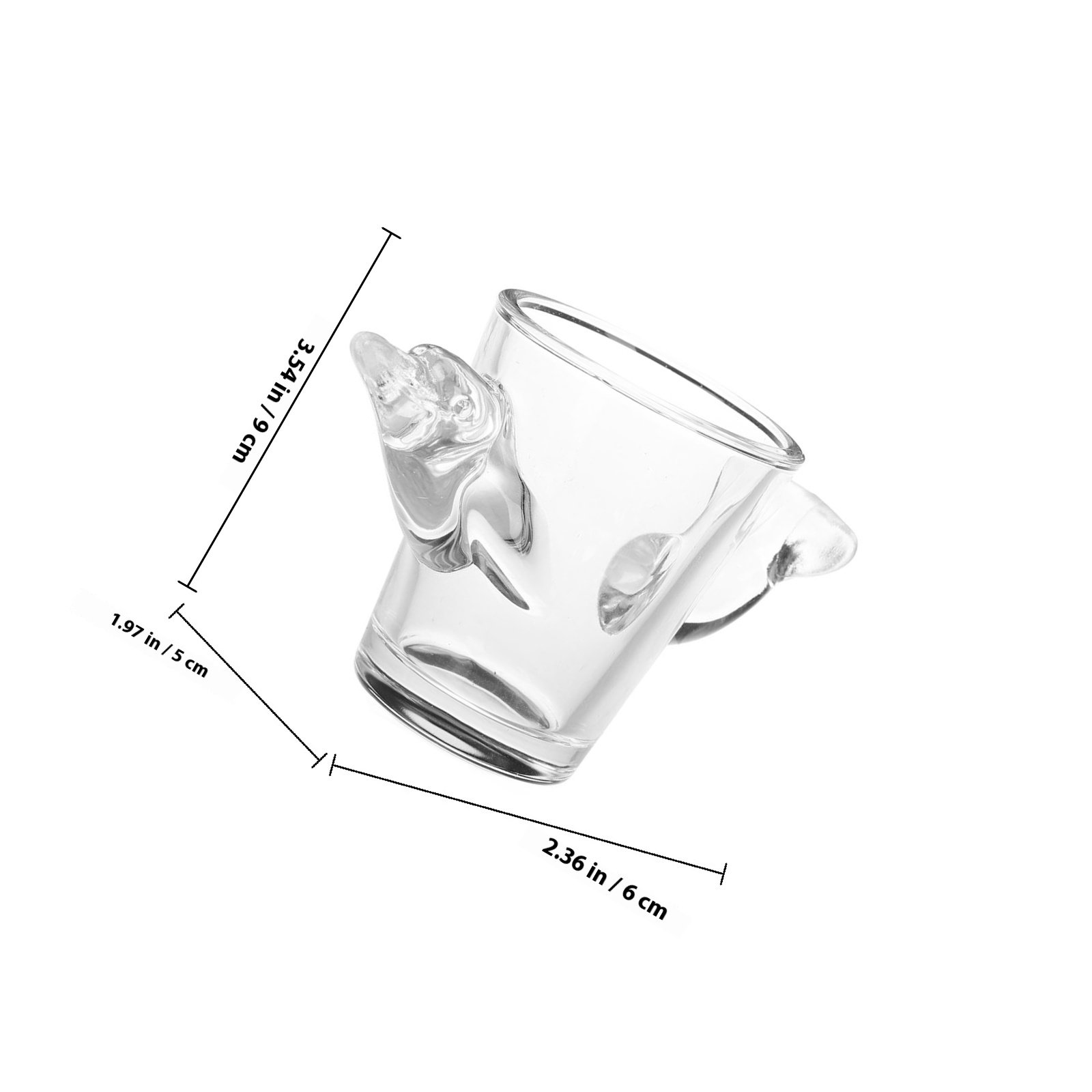 Clear Mini Shot Glass Small An - огляд і ціна Coffee Tea Vodka