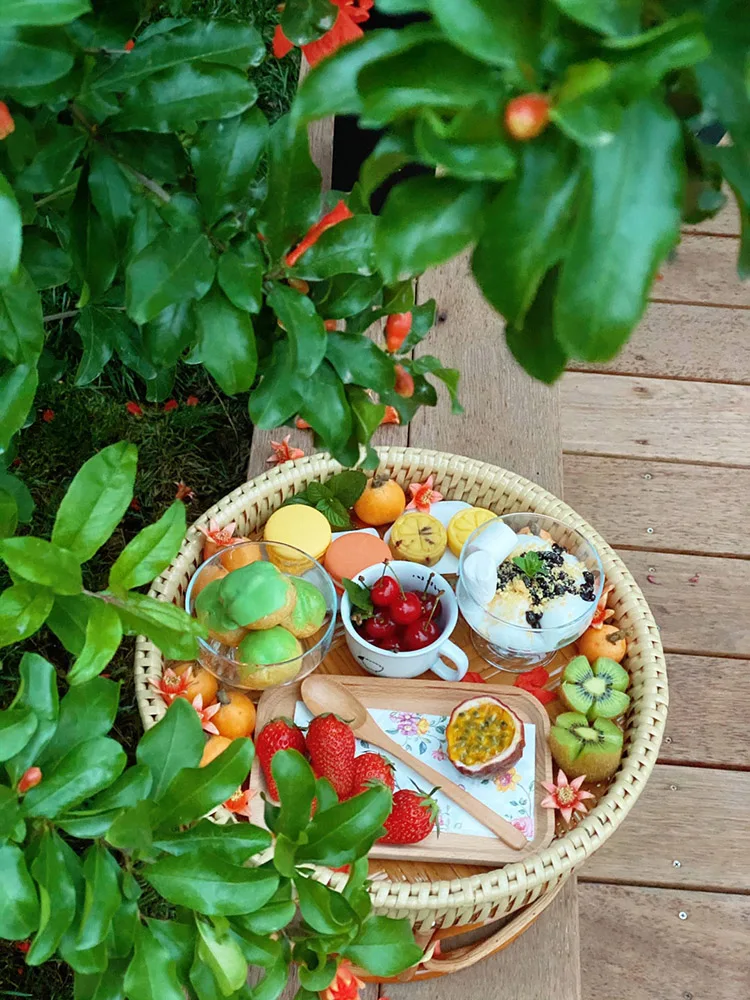 Thai rattan coffee table bay w - огляд і ціна Coffee Tea Thai