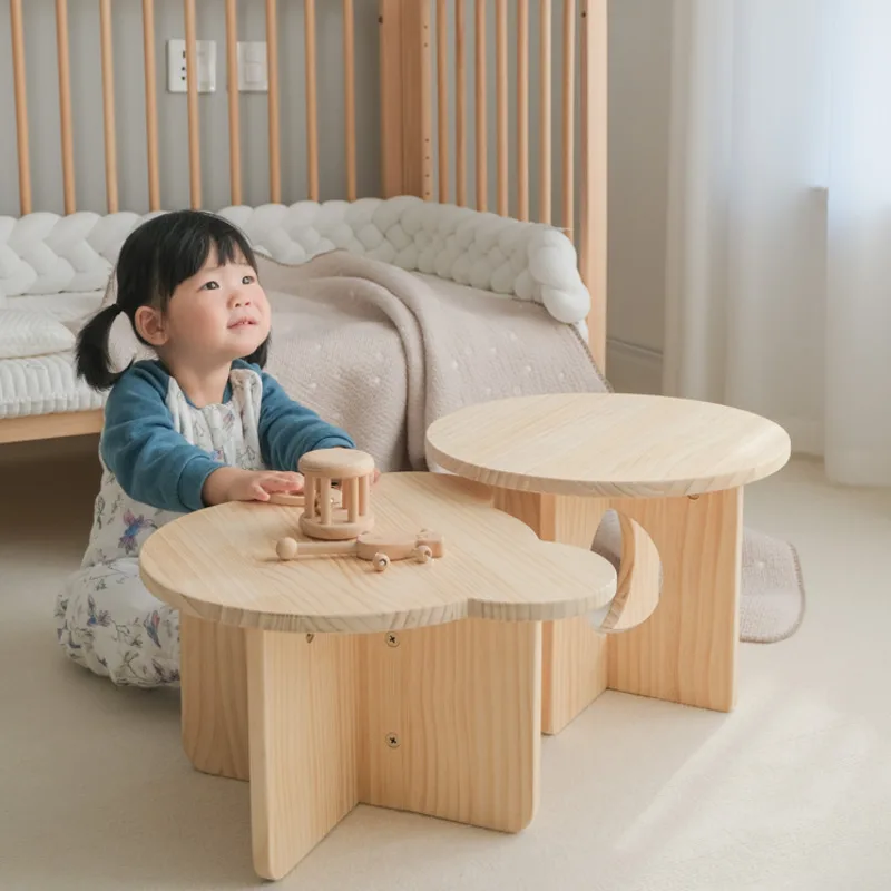 Solid Wood Children's Small Ta - огляд і ціна Tea Coffee Set Up