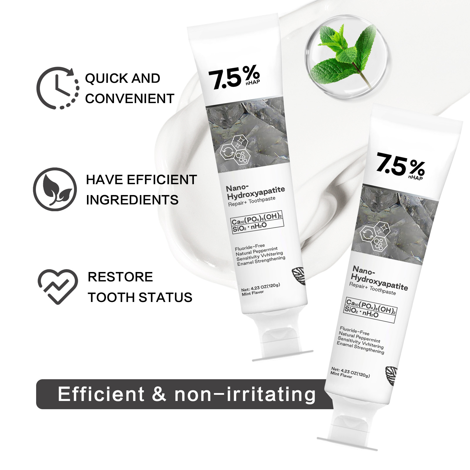 Nano Hydroxyapatite Toothpaste - огляд і ціна Coffee Tea Unit
