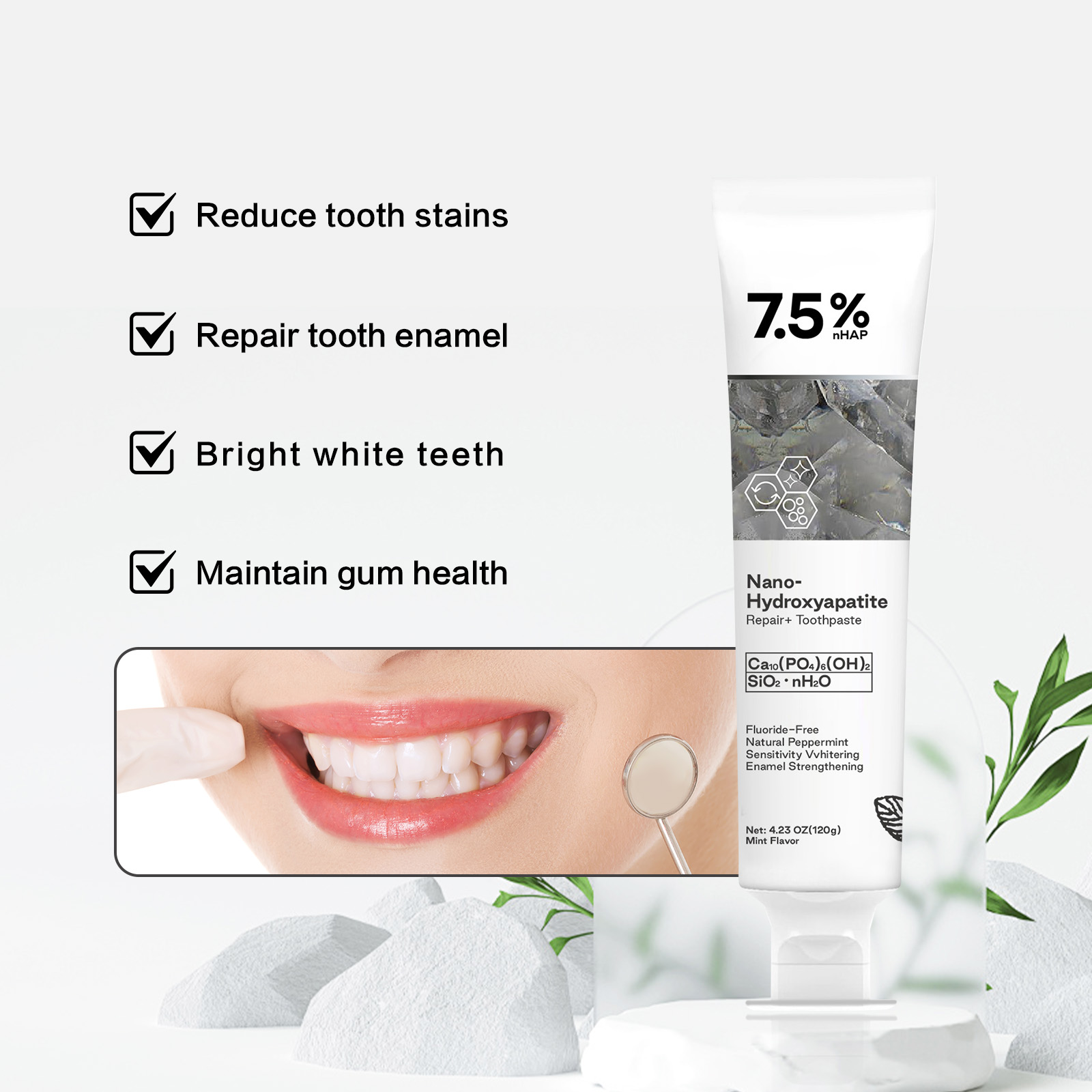 Nano Hydroxyapatite Toothpaste - огляд і ціна Coffee Tea Unit