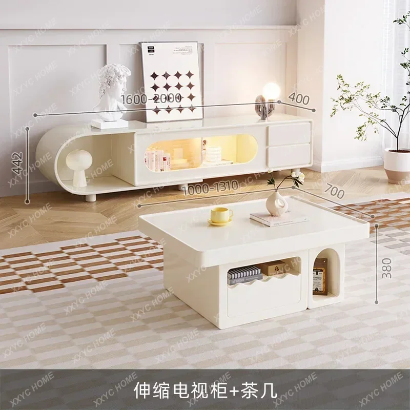 L Coffee Table Retractable Mul - огляд і ціна Coffee Tea Unit