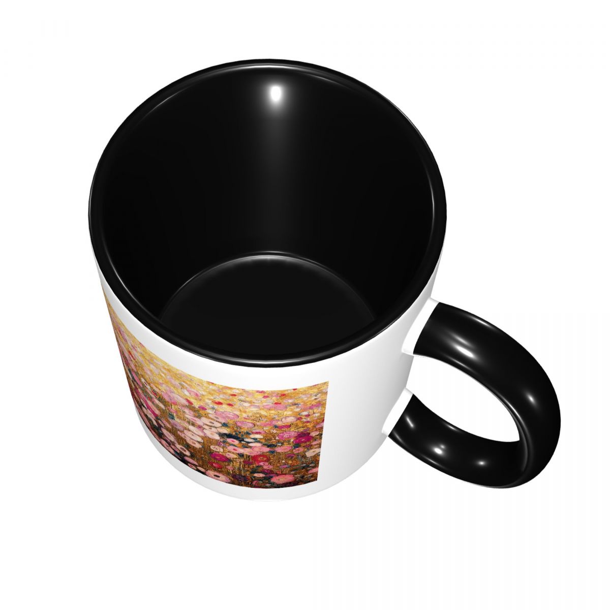 Gustav Klimt Pink Flower Garde - огляд і ціна Coffee Tea Garden