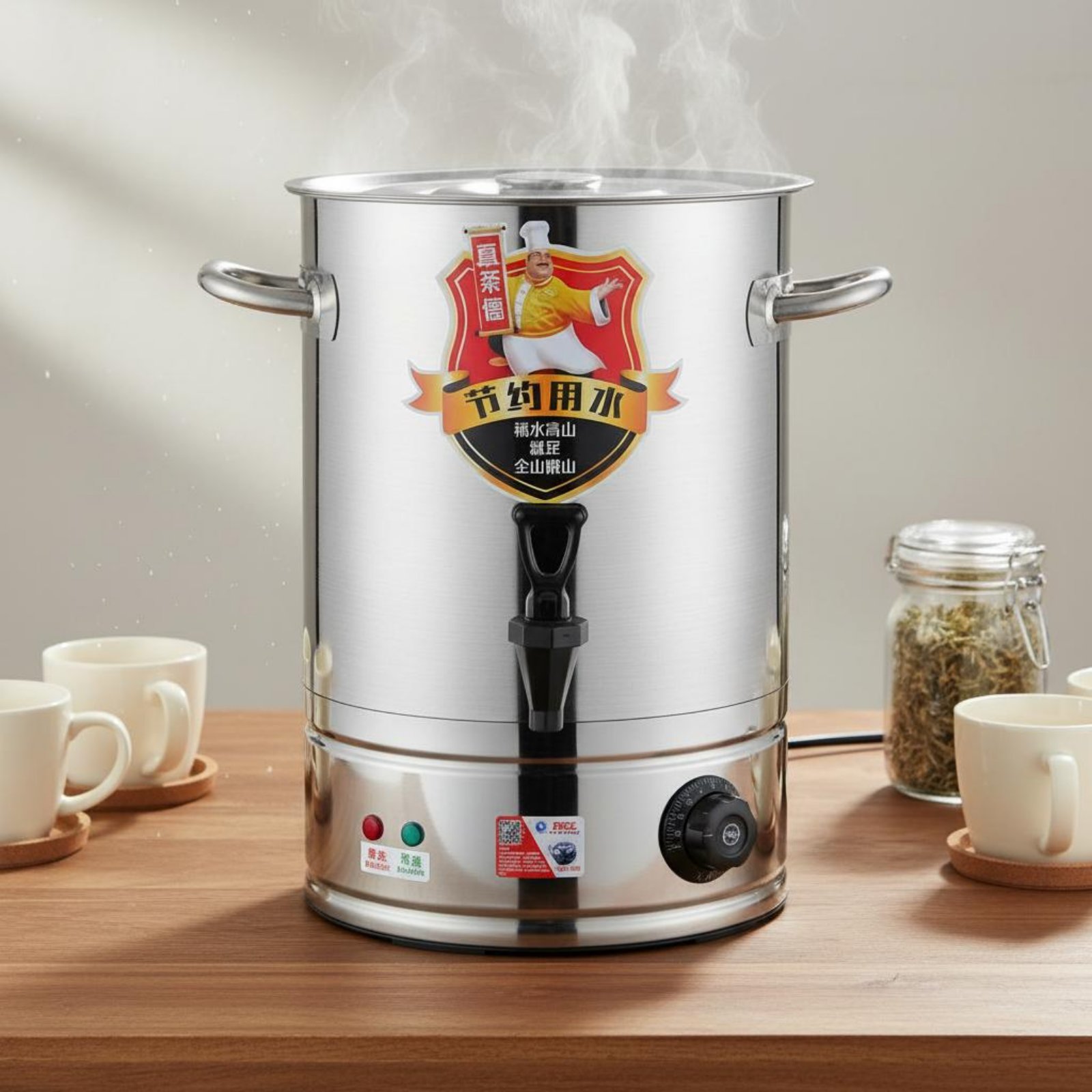 28-68L Electric Hot Water Urn  - огляд і ціна Coffee Tea Urn