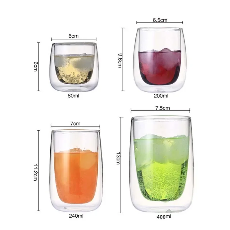 Wine Glasses Drinking Tumbler, - огляд і ціна Coffee Tea Vodka