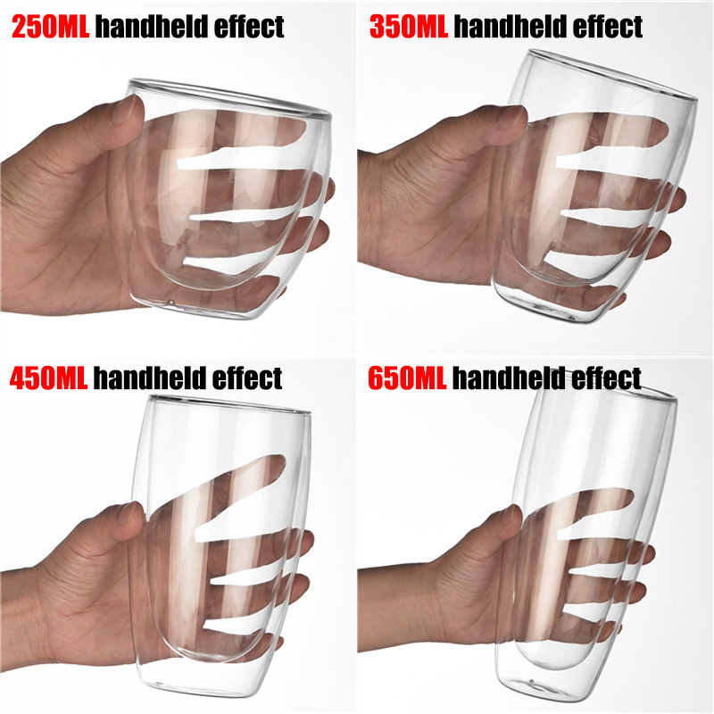 Transparent Glass Coffee Cup M - огляд і ціна Coffee Tea Vodka