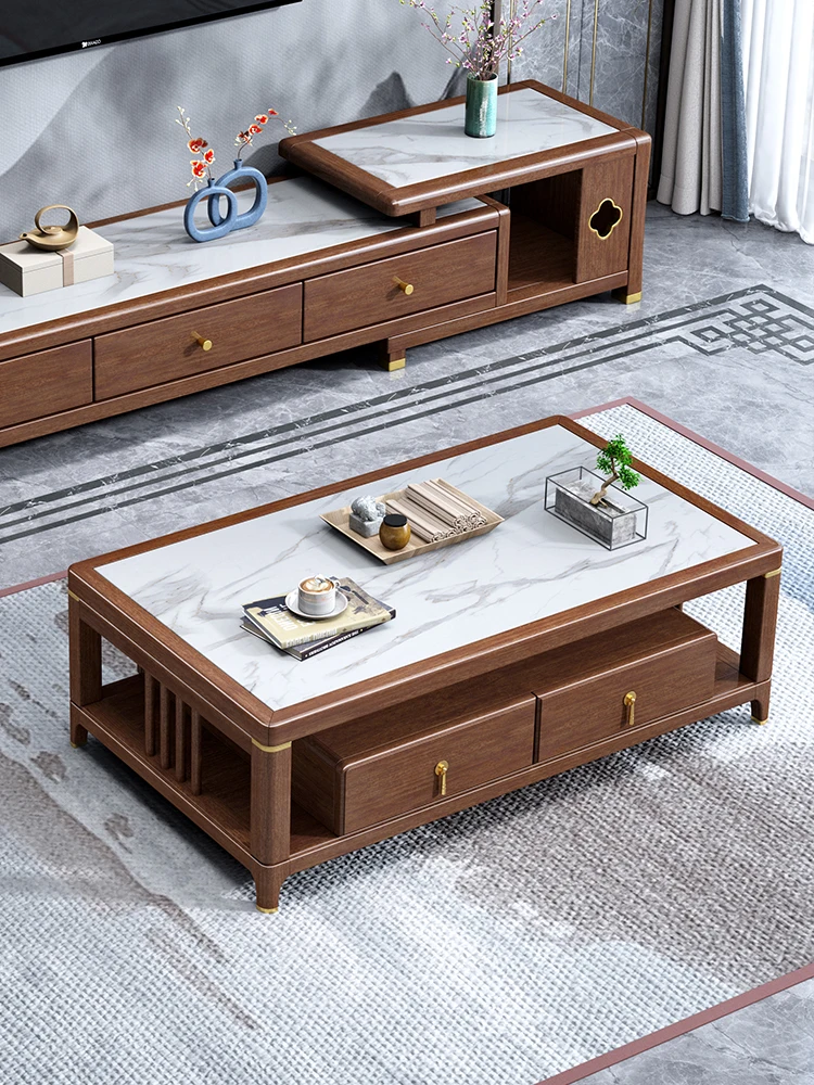 Coffee Table Tea Table Walnut  - огляд і ціна Coffee Tea Unit