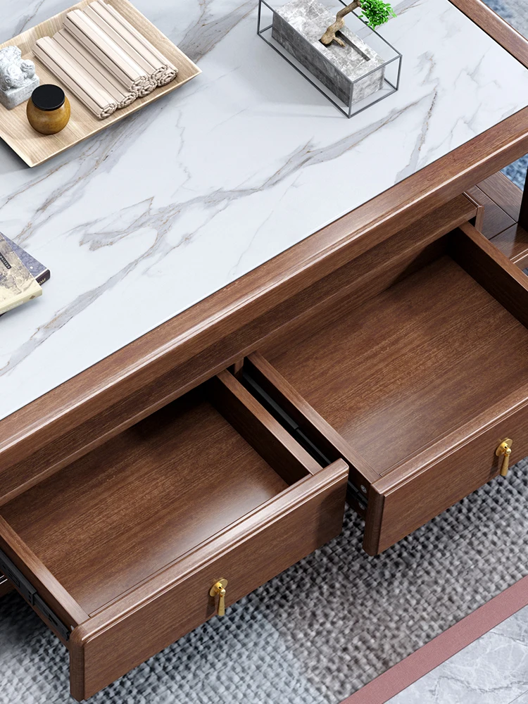 Coffee Table Tea Table Walnut  - огляд і ціна Coffee Tea Unit