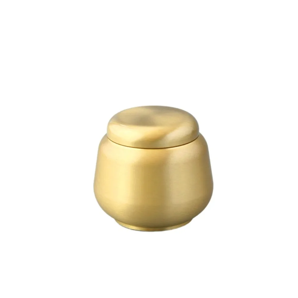 Brass Human Ash Urn Mini Gold  - огляд і ціна Coffee Tea Urn