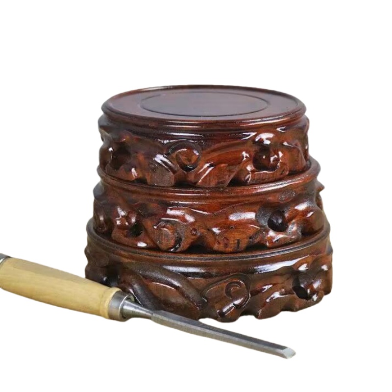 Wooden Plant Saucer & Flower P - огляд і ціна Coffee Tea Garden