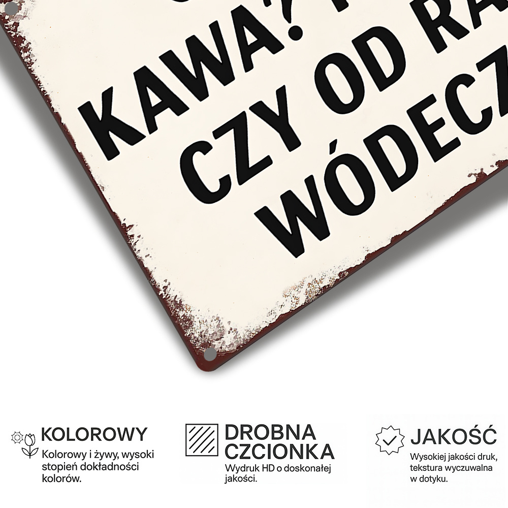 Vintage Metal Sign, Polish Fun - огляд і ціна Coffee And Tea Quotes Funny