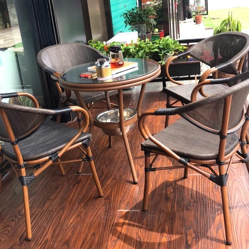 Outdoor garden rattan courtyar - огляд і ціна Coffee Tea Garden