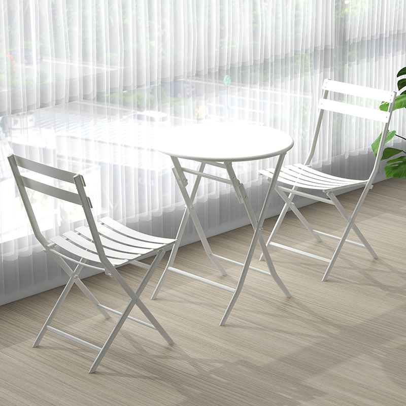 Small Folding Tea Table with C - огляд і ціна Coffee Tea Garden