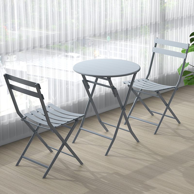 Small Folding Tea Table with C - огляд і ціна Coffee Tea Garden