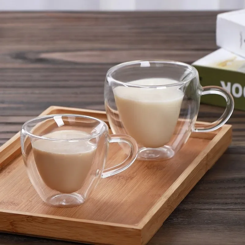 1pcs Heart-Shaped Glass Coffee - огляд і ціна Coffee Tea Vodka