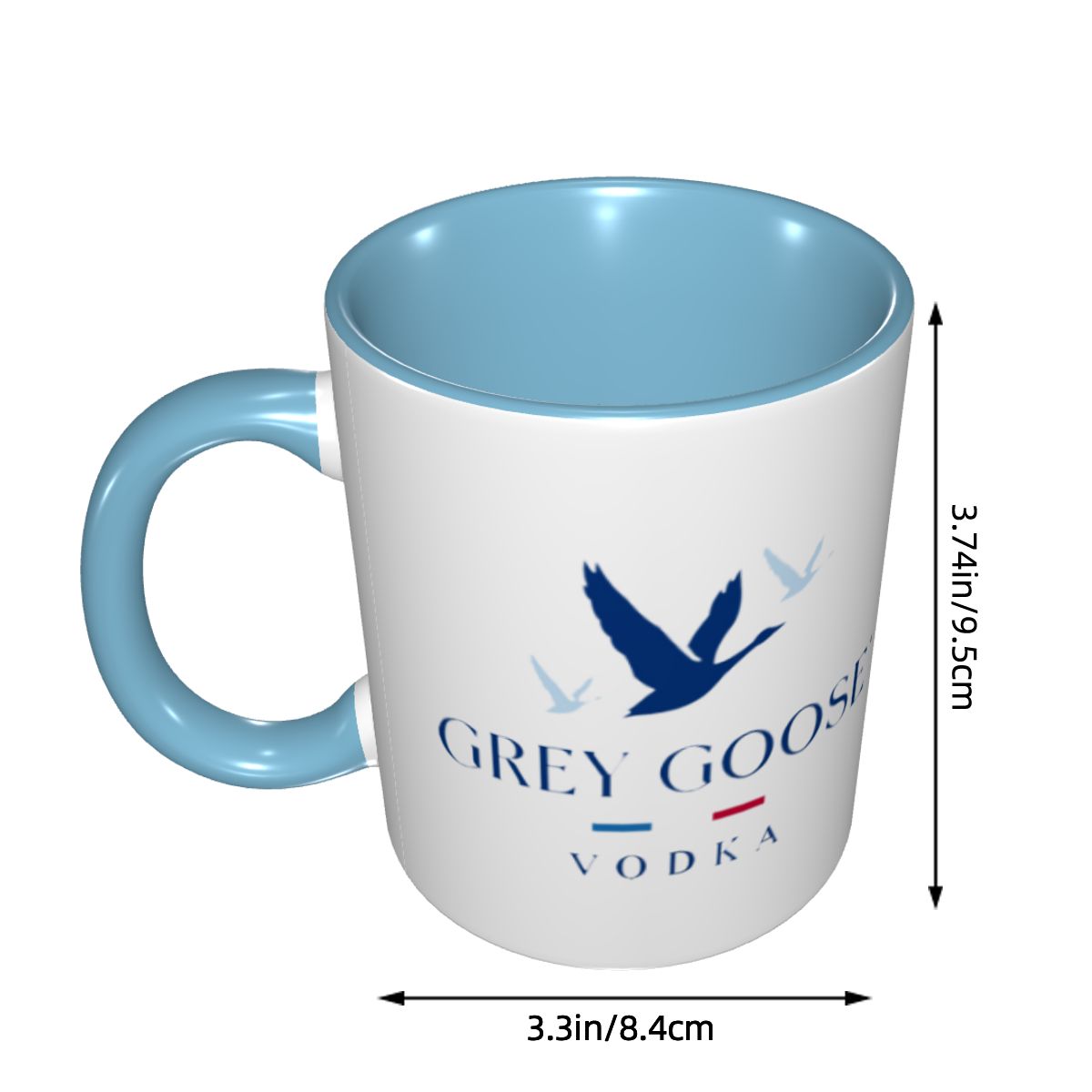 Grey Goose Vodka Mug Funny Cer - огляд і ціна Coffee Tea Vodka