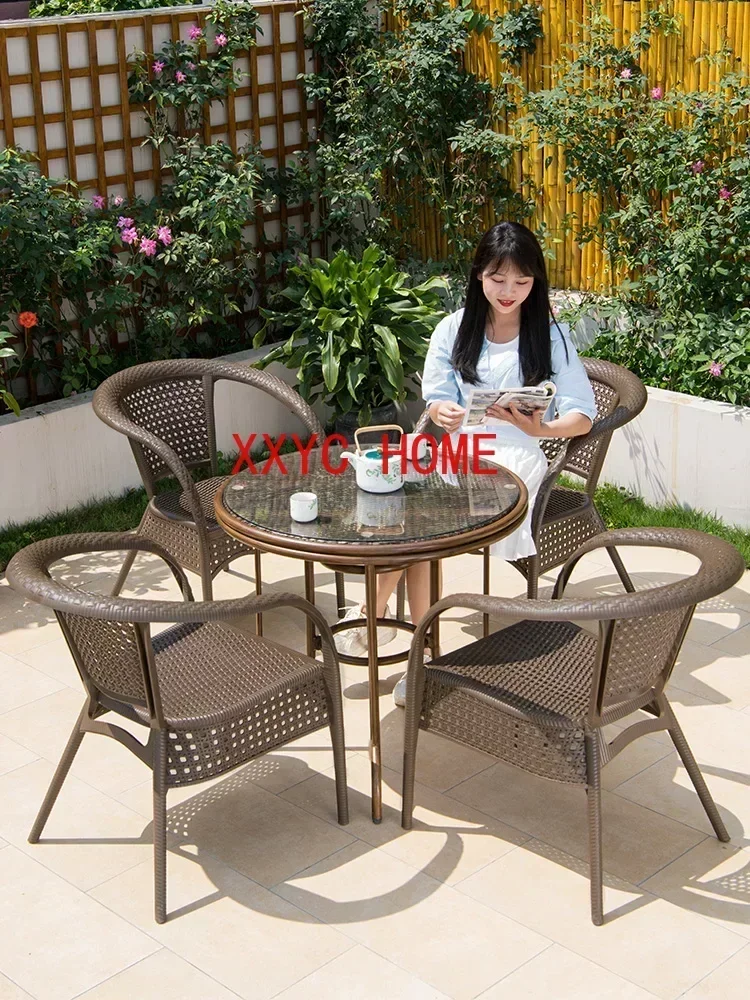 Mojia Courtyard Outdoor Tea Ta - огляд і ціна Coffee Tea Garden