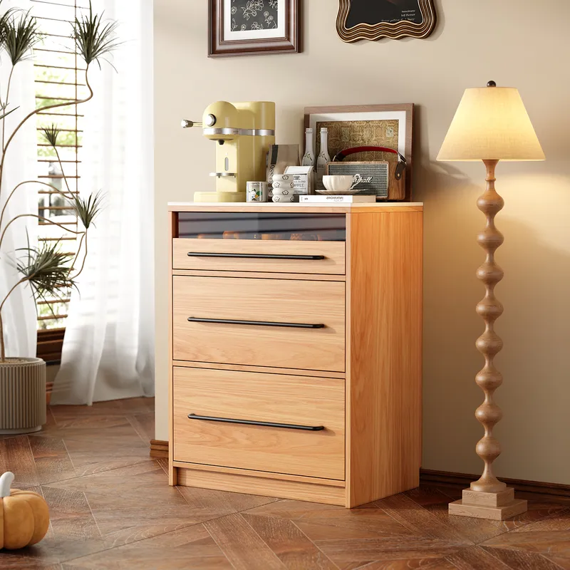 Solid Wood Sideboard Antique C - огляд і ціна Coffee Tea Unit