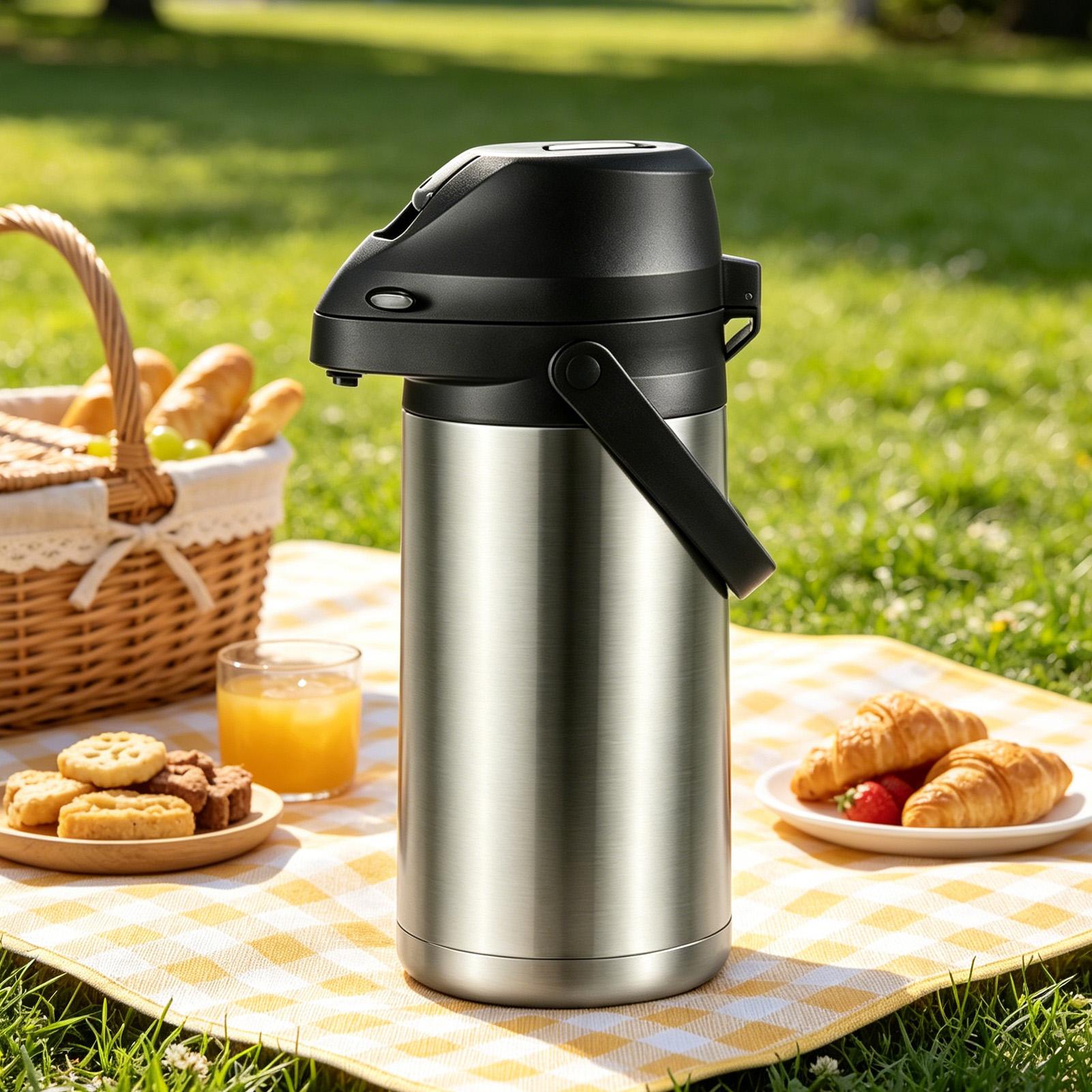 Stainless Steel Airpot Dispens - огляд і ціна Coffee Tea Urn