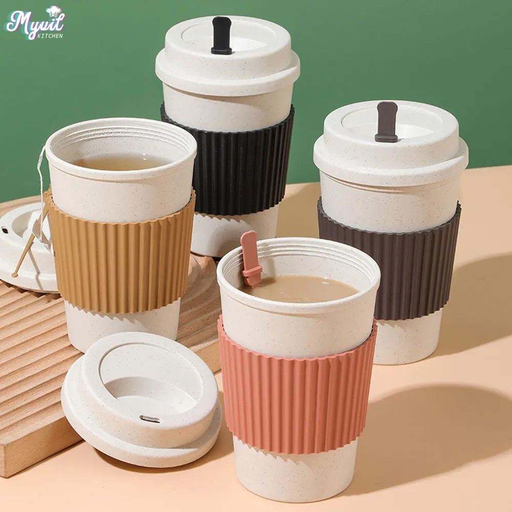 450ML Coffee Cups With Lids Wh - огляд і ціна Coffee Tea Pictures