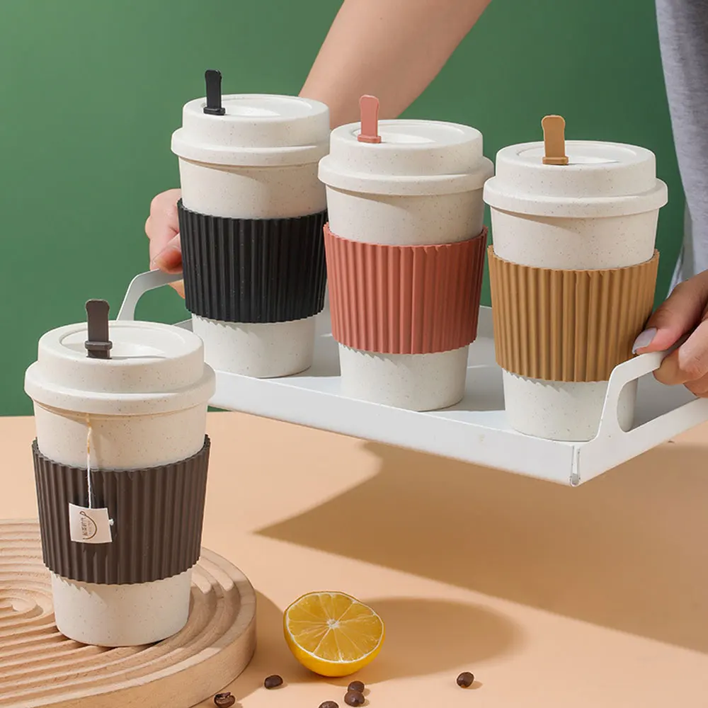 450ML Coffee Cups With Lids Wh - огляд і ціна Coffee Tea Pictures