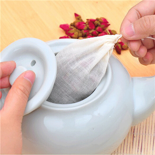 1pc/10Pcs Cotton Tea Bags Musl - огляд і ціна Coffee Tea Garden