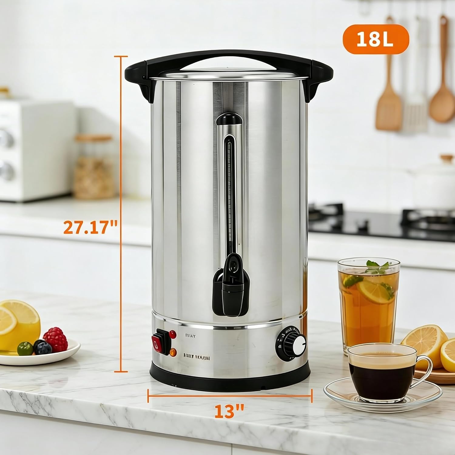 Tacleekii 18L Commercial Coffe - огляд і ціна Coffee Tea Urn