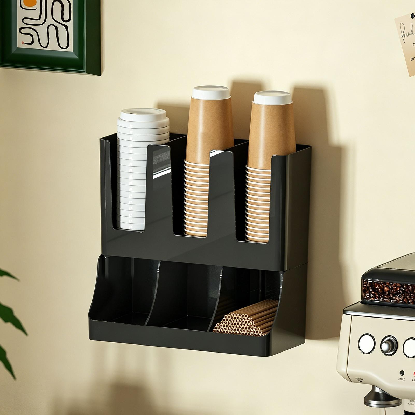 Coffee Station Organizer 6-Com - огляд і ціна Tea Coffee Set Up