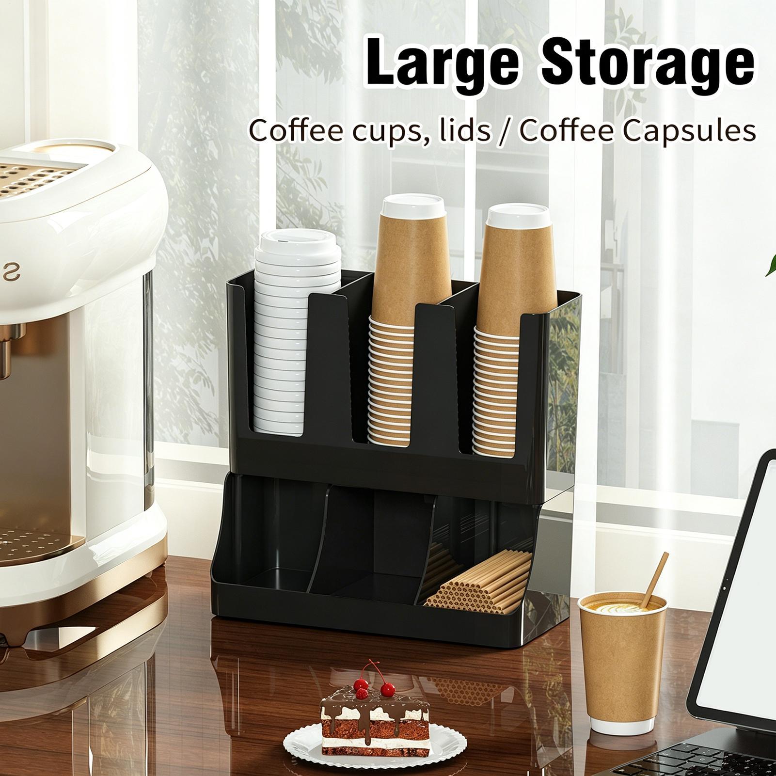 Coffee Station Organizer 6-Com - огляд і ціна Tea Coffee Set Up
