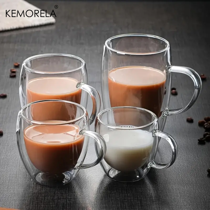 Heat Resistant Transparent Gla - огляд і ціна Coffee Tea Vodka